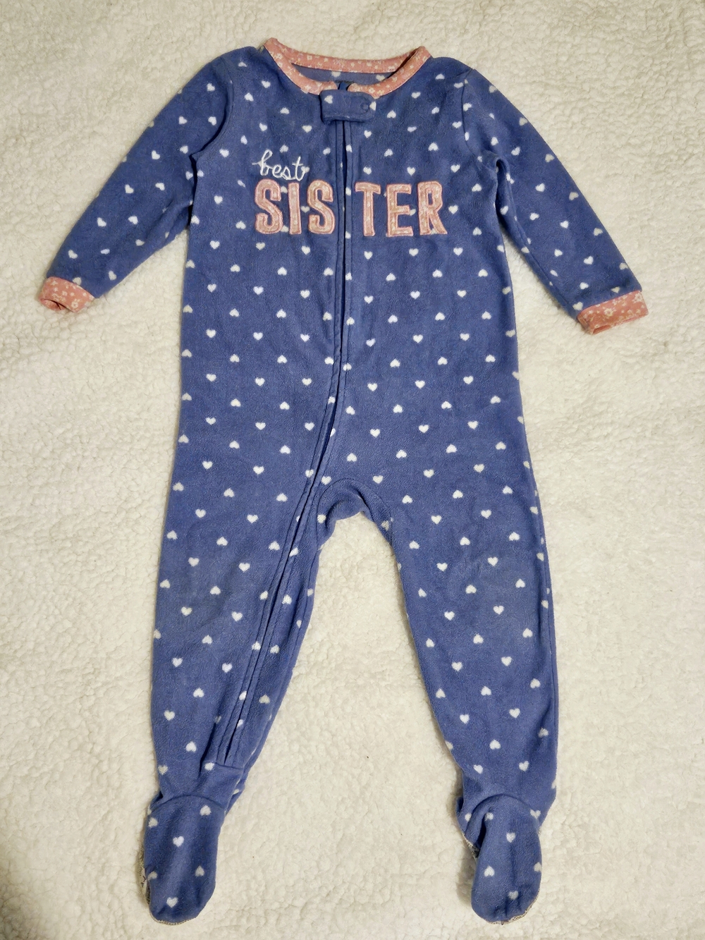 Carter's Baby Girl 18 Months Footed Pajamas
